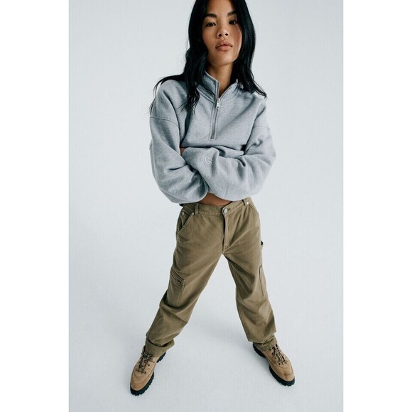 Garage For All Cargo Pant Unisex Mens Womens Size 30 Green Inclusive Skater - Picture 7 of 11